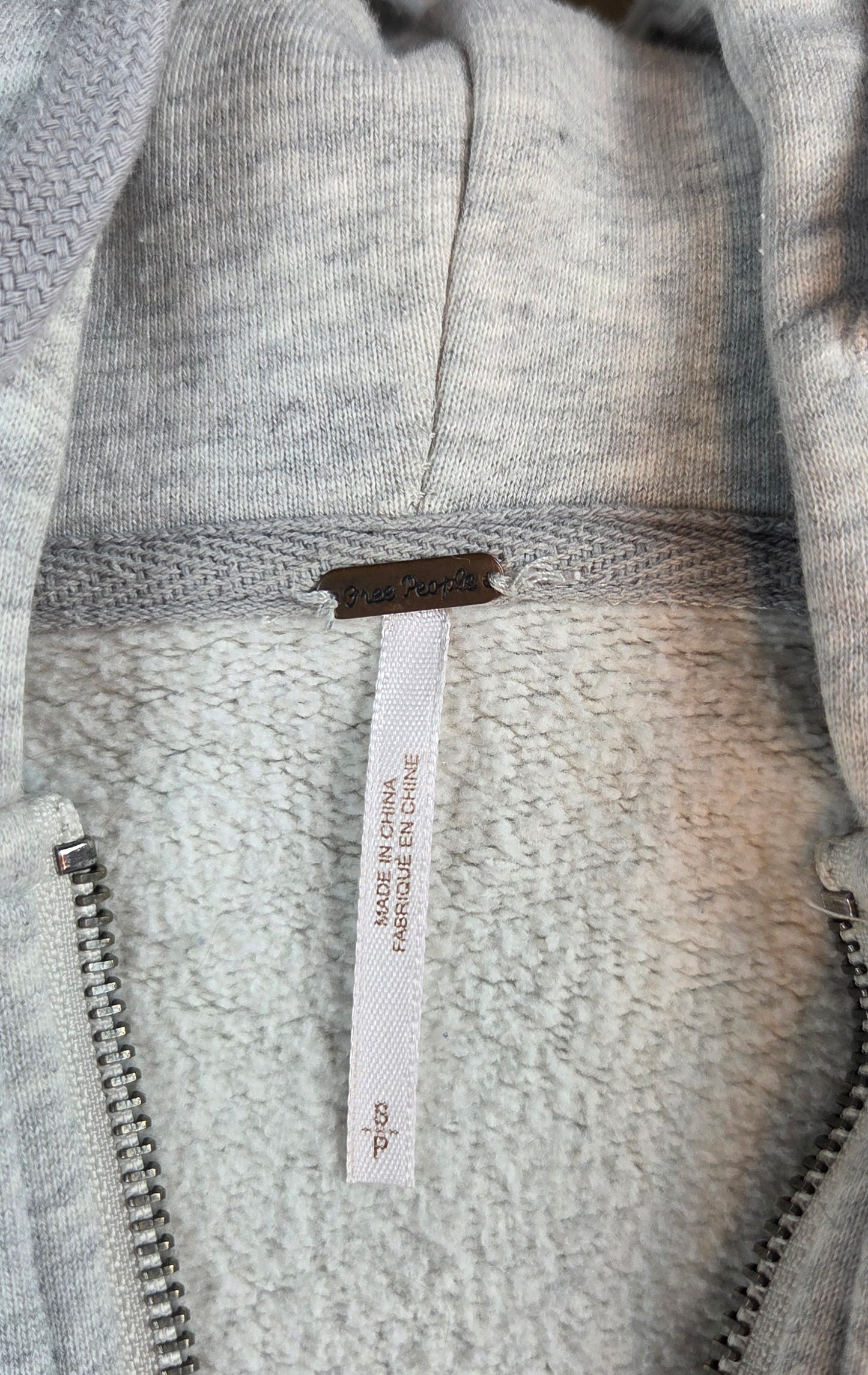 #112 - Free People Oversized Hoodie, Size Sm, EUC