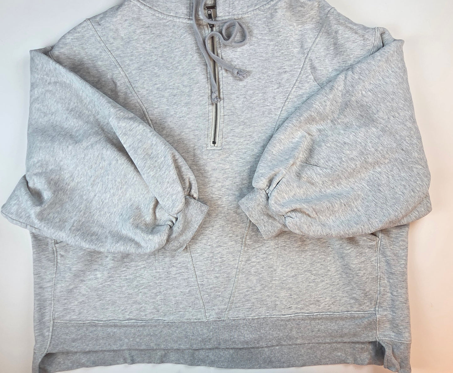 #112 - Free People Oversized Hoodie, Size Sm, EUC