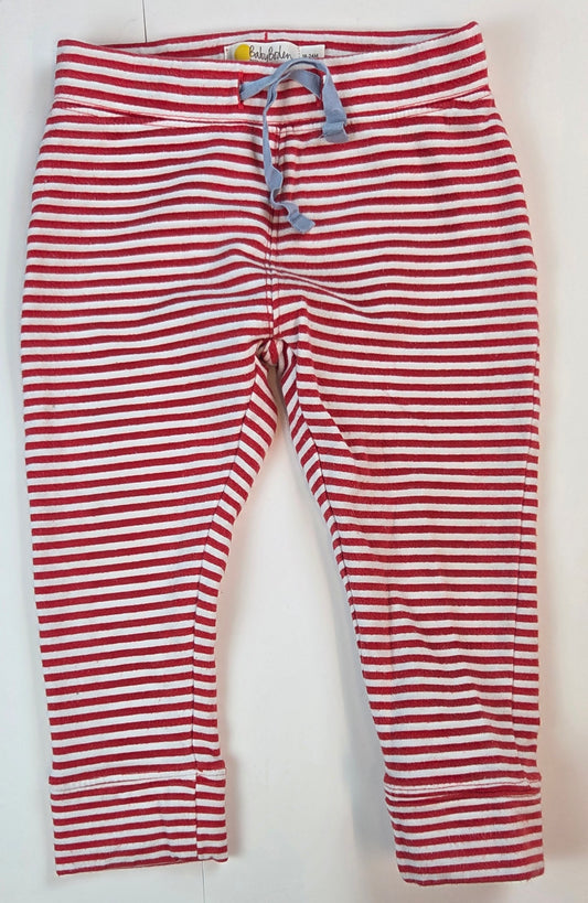 #112 - Baby Boden Striped Drawstring Pants, Size 18-24m, VGUC