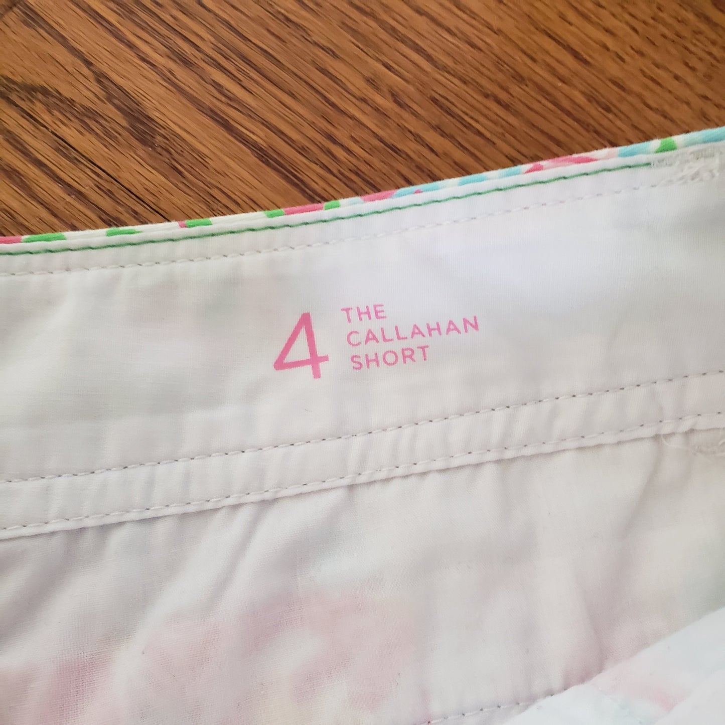 REDUCED!! #104 Lilly Pulitzer Sz 4 Patchwork Callahan Shorts