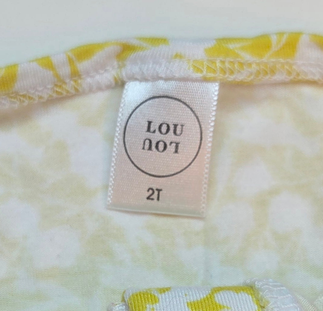 #152 - Lou Lou Romper, Girls Size 2t, EUC