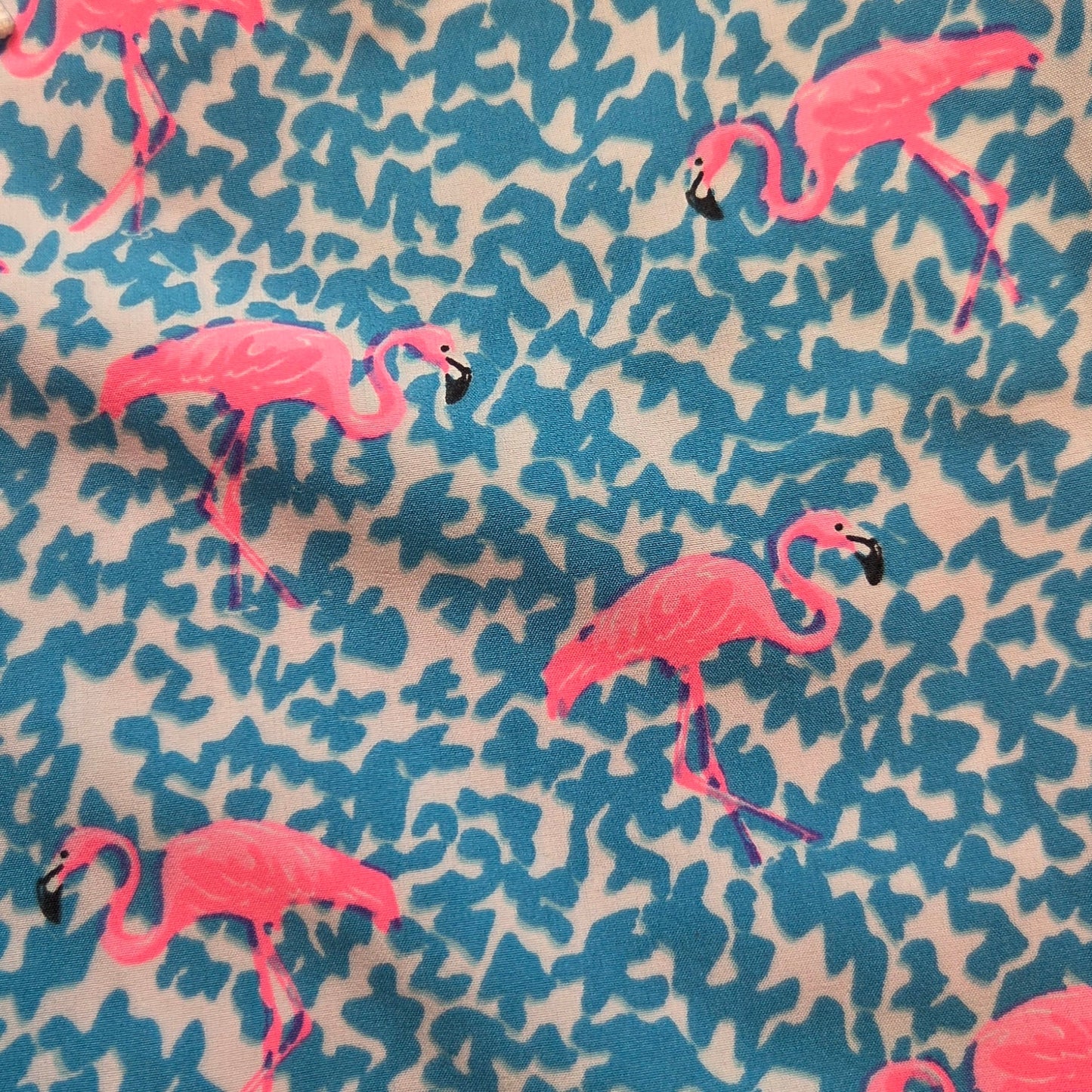 #152 - Chubbies Flamingo Print Swim Trunks, Boys Size M (10-12),  NWOT