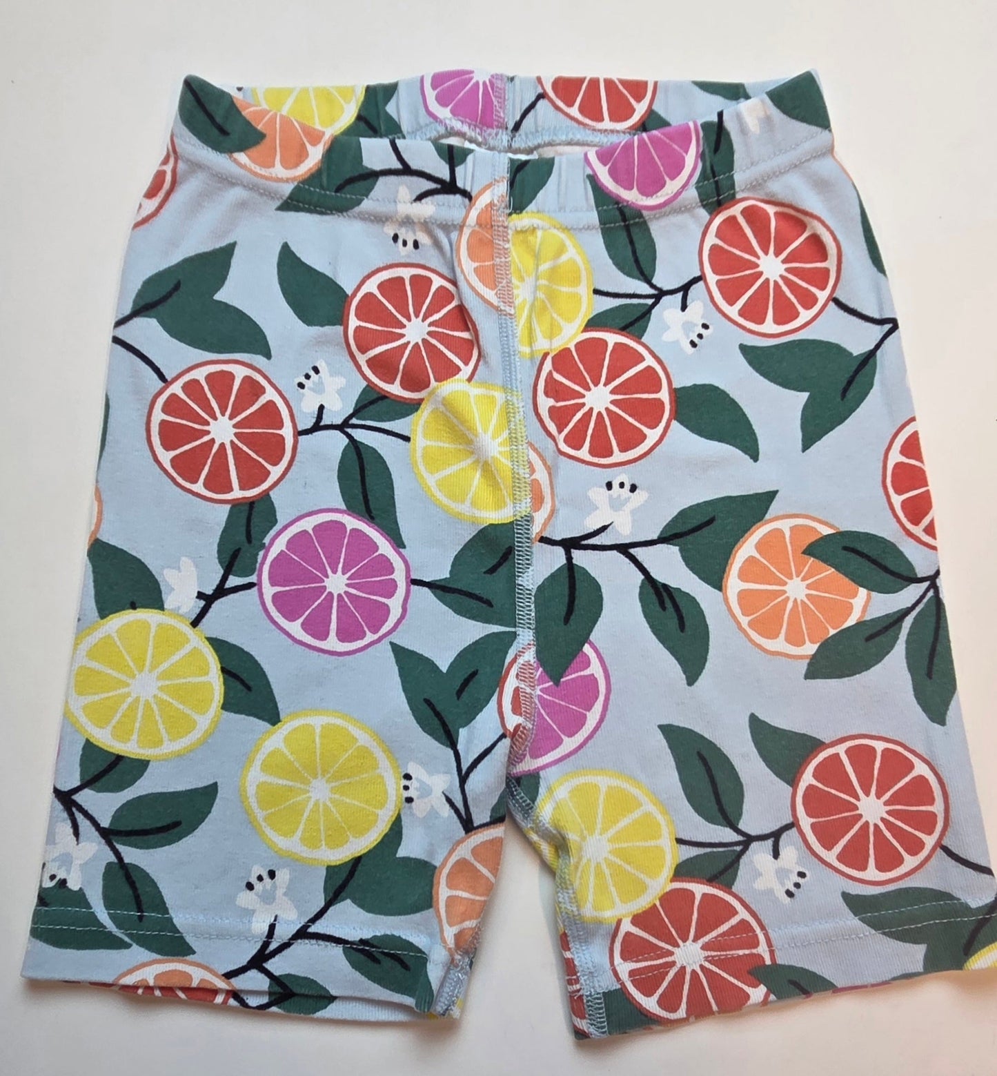 #152 - Hanna Andersson Short John PJ Set, Girls Size 8 (130), EUC