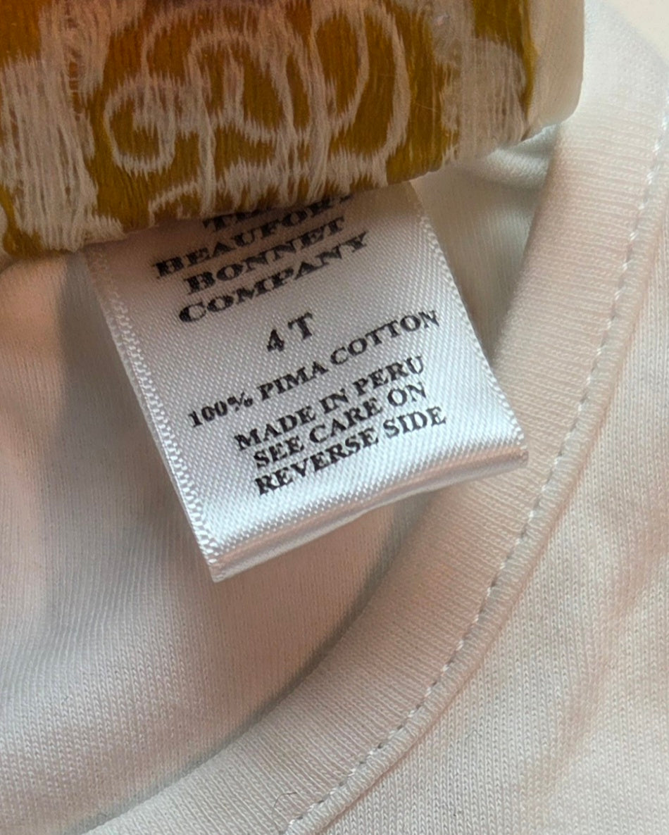 #152 -  The Beaufort Bonnet Company Tennie T-Shirt, Girls Size 4T, VGUC