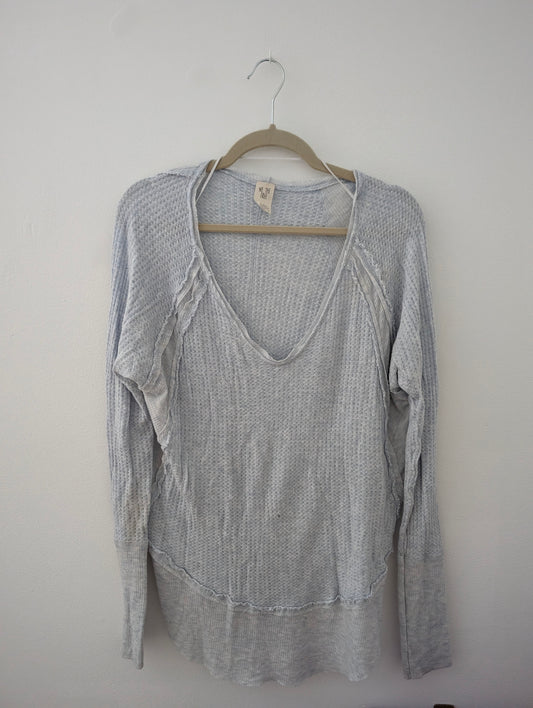 We the free pale blue top | Size S