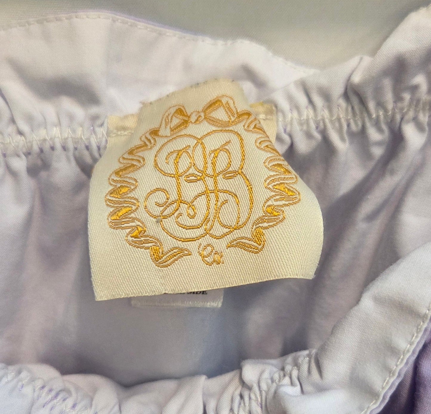 #152 - The Beaufort Bonnet Company Lilac Sleeveless Shirt, Girls Size 12