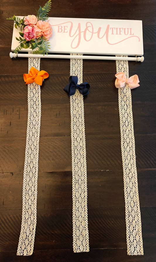 #7 "BeYoutiful" Bow Wall hanger
