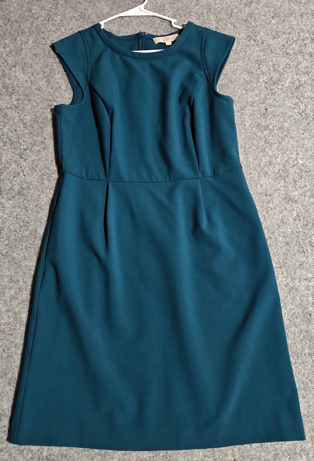 #7 Women's Loft Teal Dress, size 10, EGUC