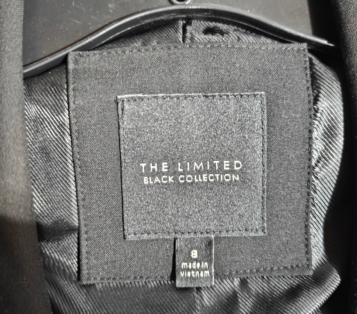 #7 The Limited Black Collection Suit and Skit Set, size 8, EGUC