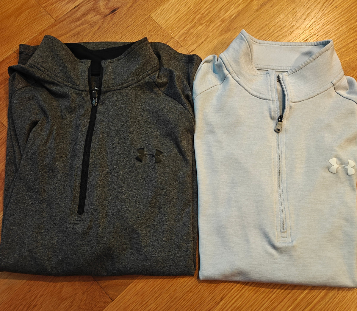 #7 Mens Under Armour Quarter-zip long sleeve, lightweight, EGUC