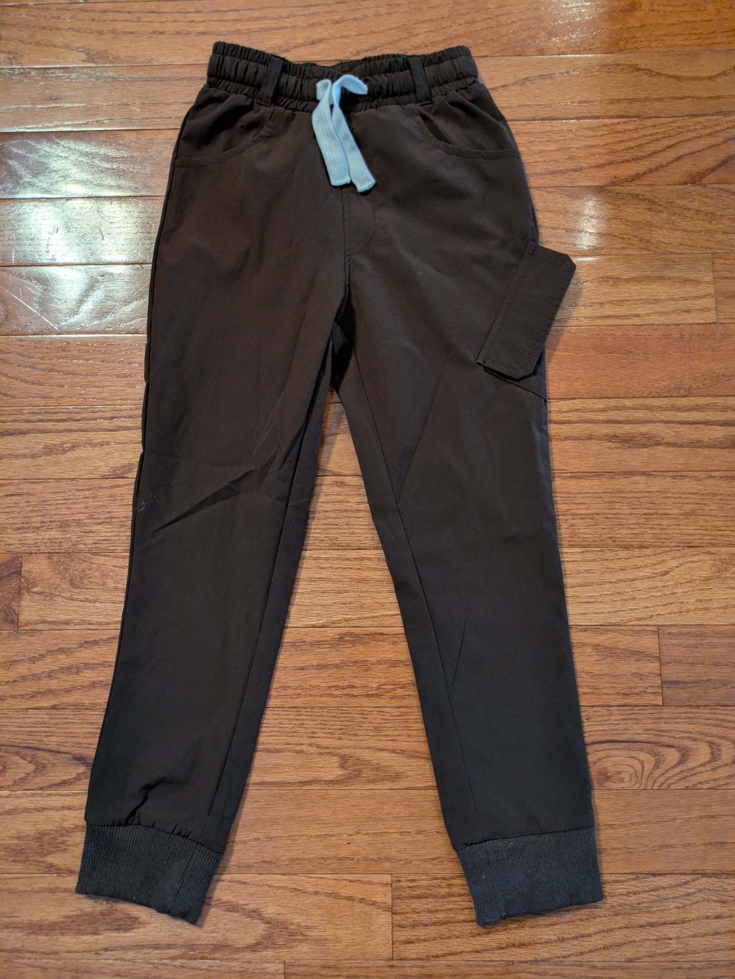 REDUCED #90 - 4T-5T Bots -Salt & Pine core pants (brown with log embroidered)