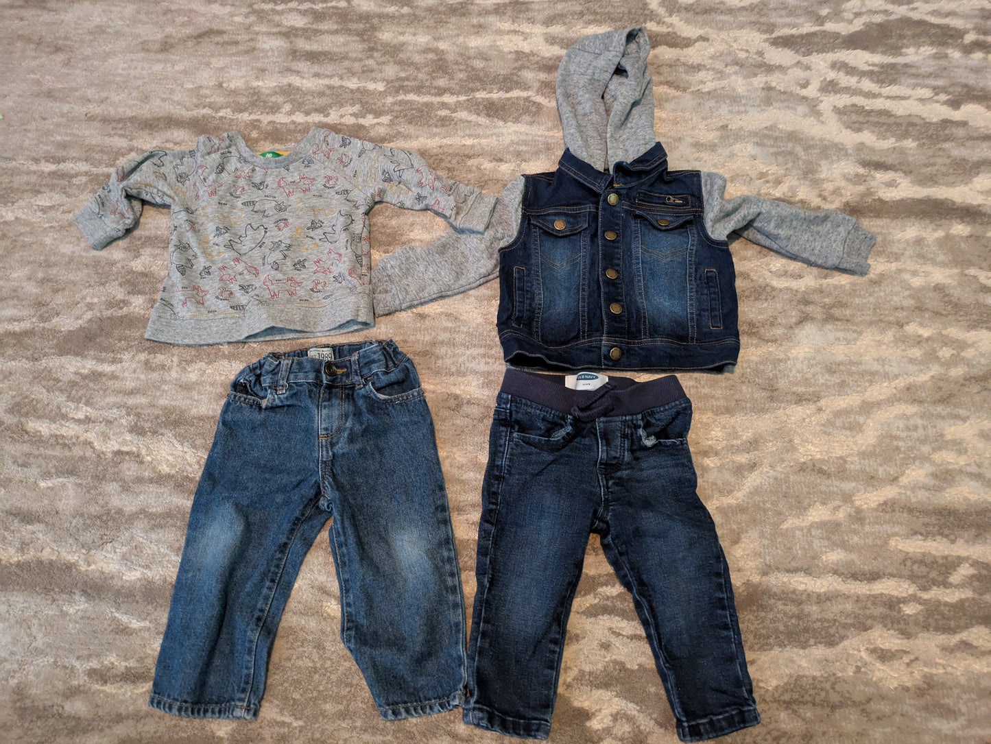 REDUCED #90- 12-18 months Boys -  denim bundle, assorted brands
