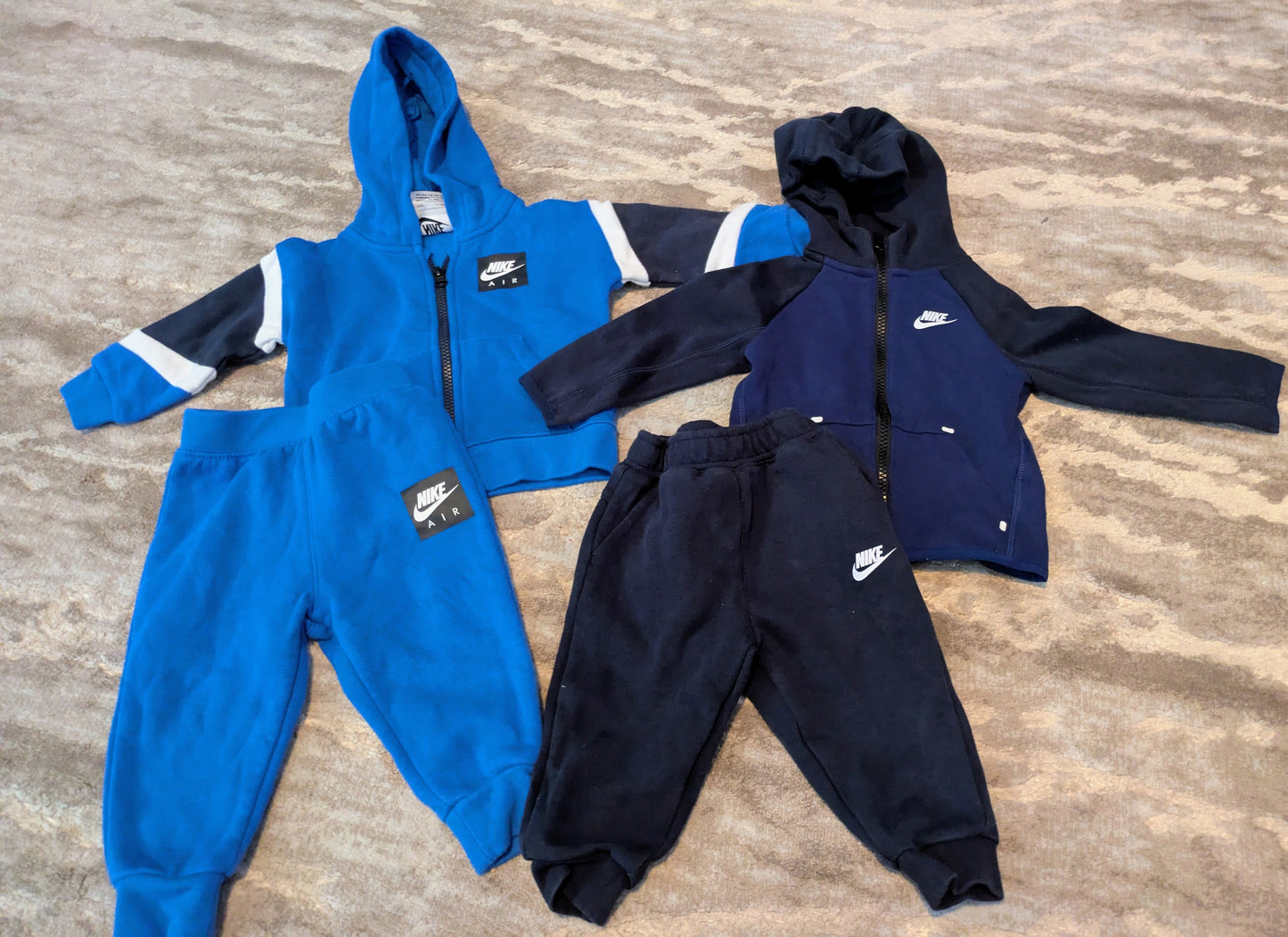 REDUCED #90 - 12 month boys - Nike sweat sets