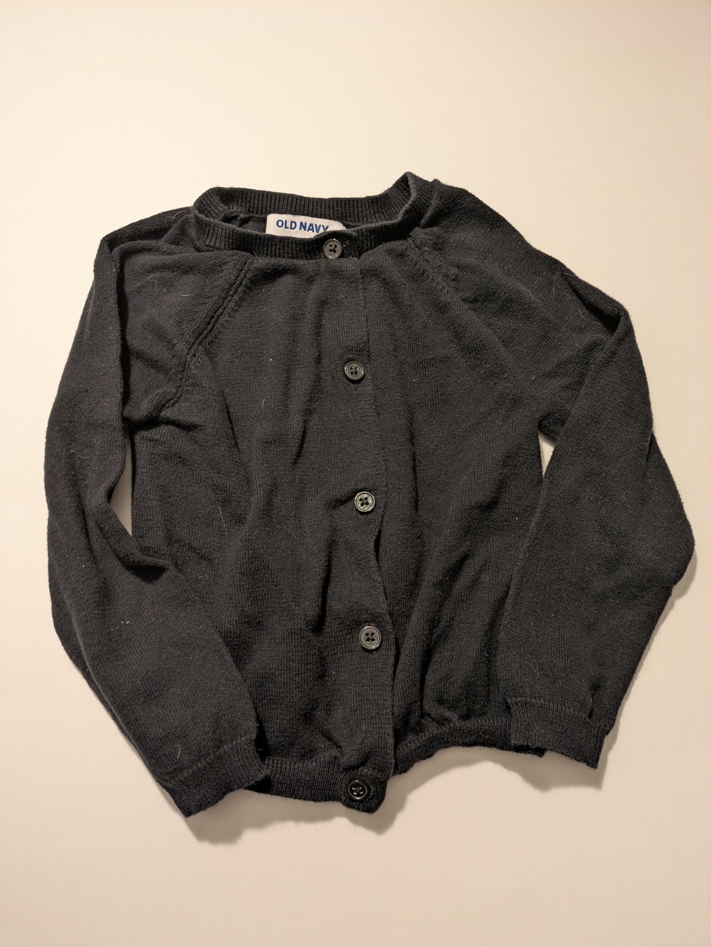 #94 Girls 3T Black Cardigan