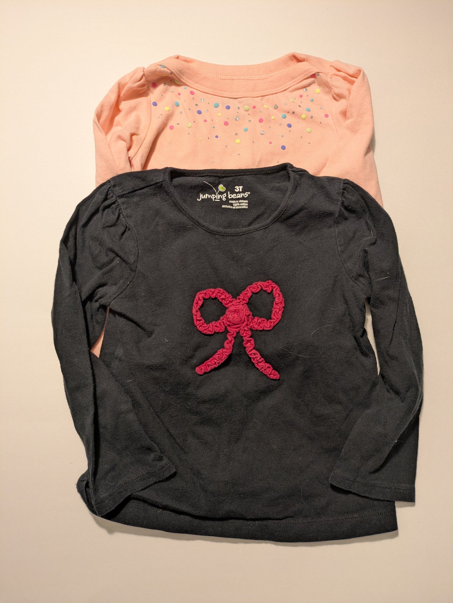 #94 Bundle - 3T Girls Long Sleeve Ts *REDUCED*