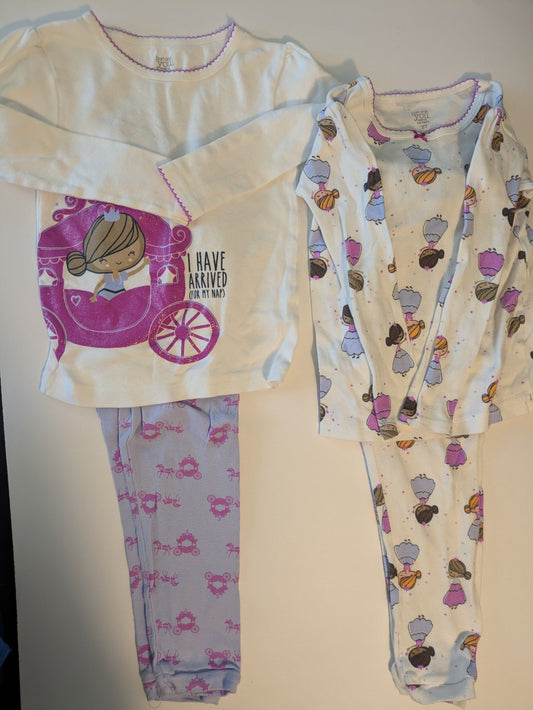 #94 Bundle Girls 3T PJs - 2 Sets *REDUCED*