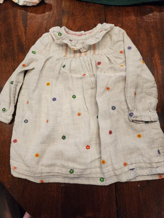 #178 Baby Boden dress girls Size 6-12 months