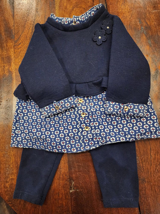 #178 Mayoral baby girl outfit 6 months