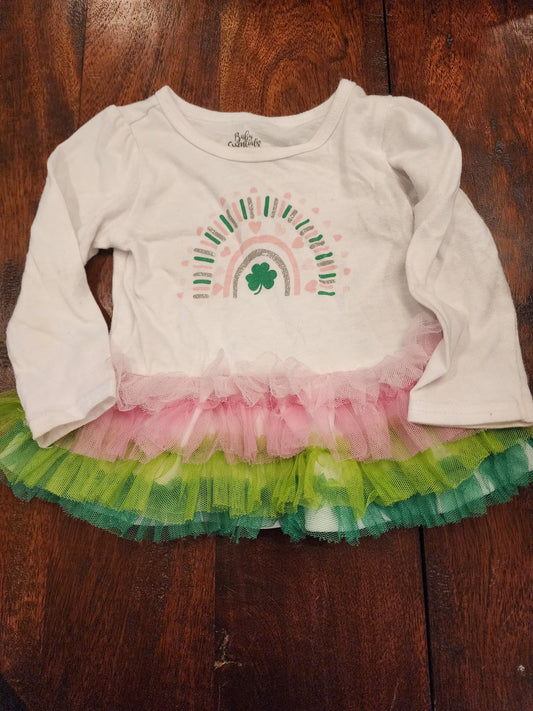 #178 Baby Essentials St Pattys Day top size 18 months