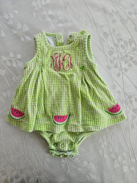 Carters Embroidered Dress - 3 months