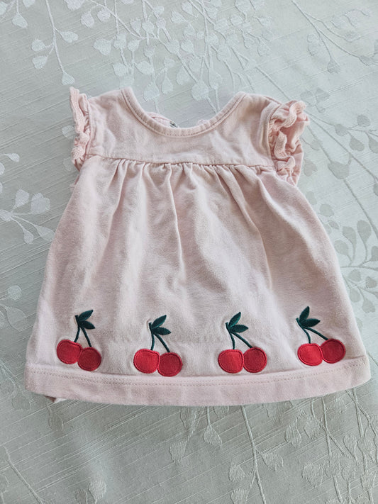 Starting Out Cherry Outfit  - 6 months