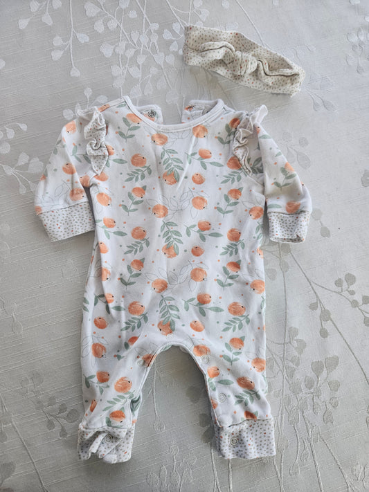 Rabbit Bear (An Emily and Oliver Brand) Outfit - 0-3 months