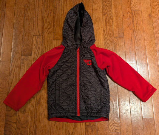 REDUCED #90 3T Boys - Dayton Flyers zip up jacket