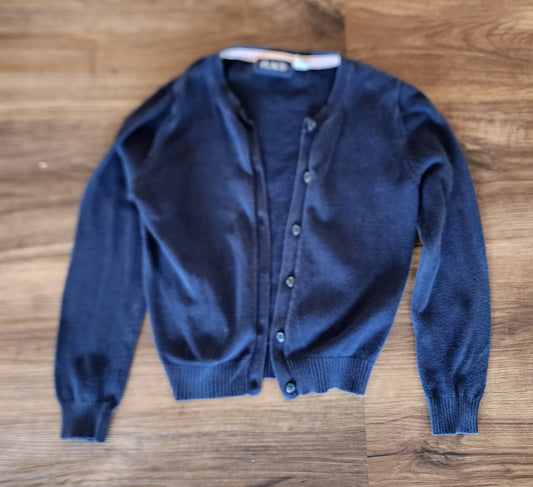 #31 Children's Place girls small 5/6 blue cardigan