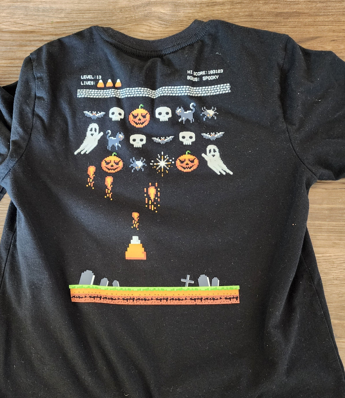 #137 Boys large (10-12) Halloween tshirts