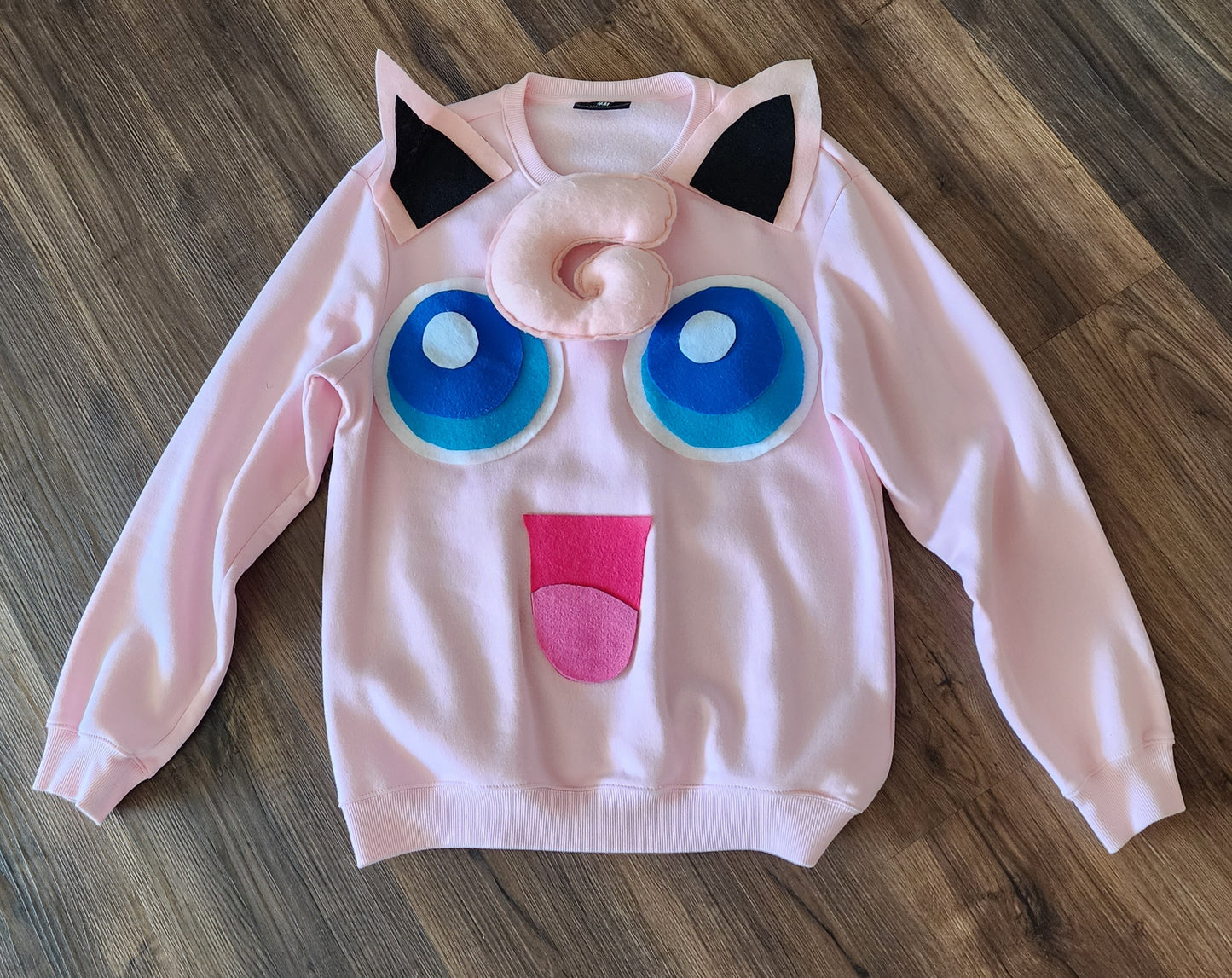 #31 Handmade Pokémon Jiggly Puff costume (adult medium sweatshirt)