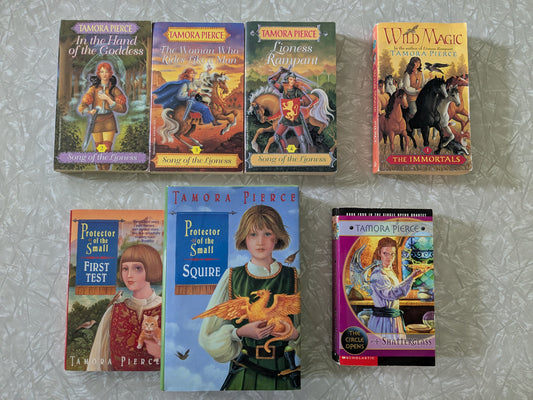 #61 Tamora Pierce Books
