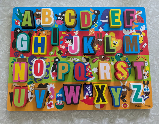 #61 Wooden ABC Puzzle