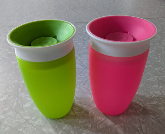#61 Miracle 360 Cups Pink & Green