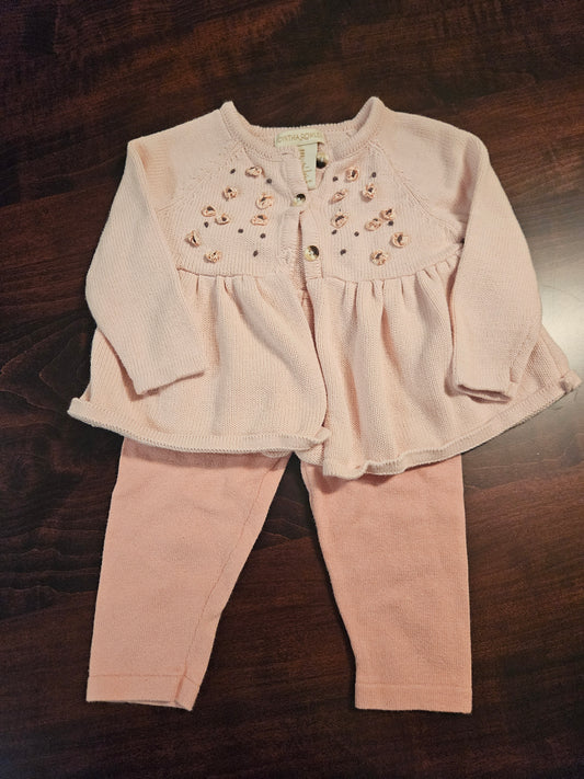 #33A - Girls Cynthia Rowley Outfit - Size 6/9 months- GUC