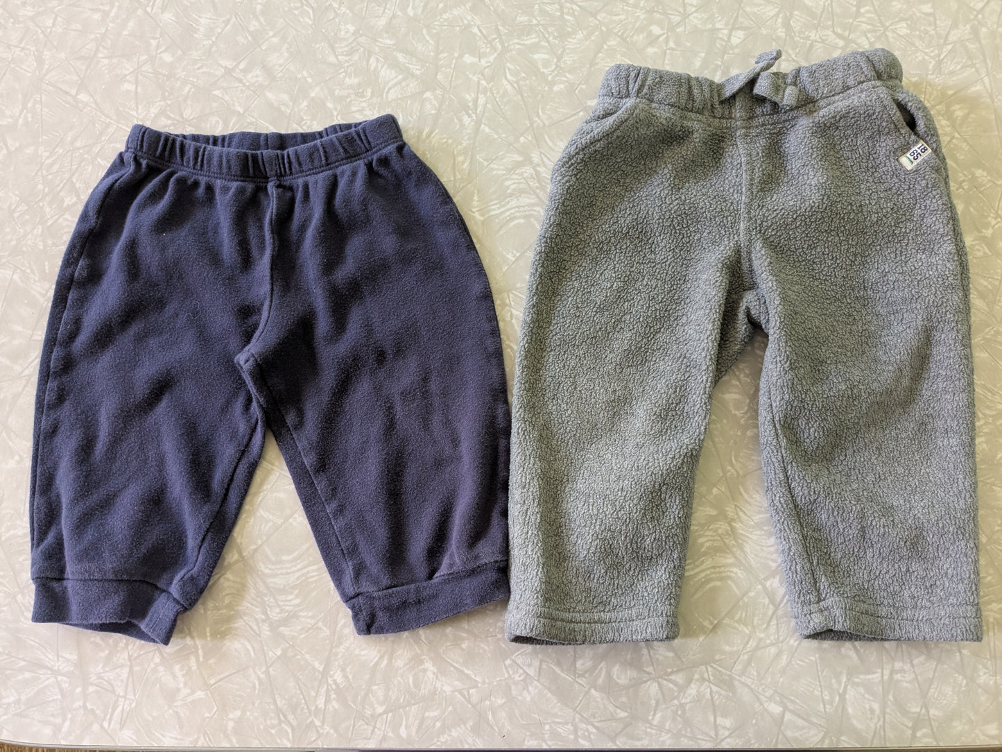 #61 Carter's 9mo & 12mo Pants Navy Gray