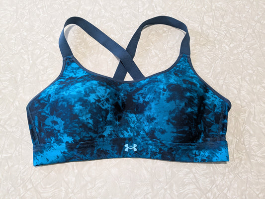 #61 Women's Under Armour XL Blue Sports Bra