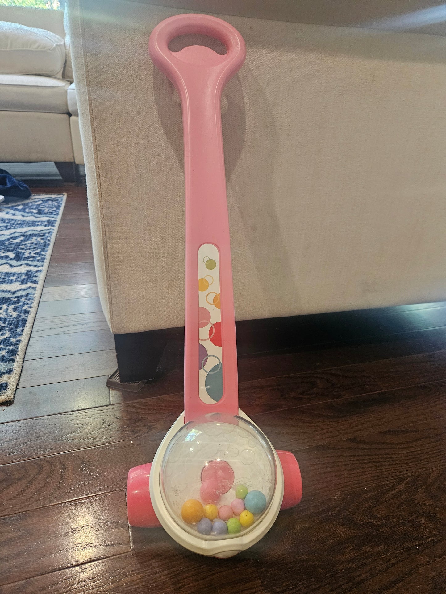 #33A - Pink Fisher Price Corn Popper - GUC