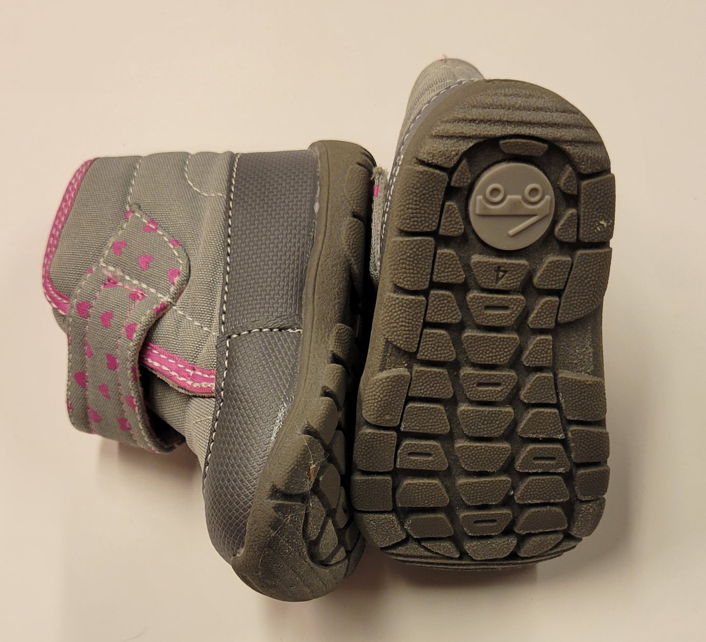 See Kai Run Gray and Pink Snowboots, New, Size 4, PPU Paddock Hills