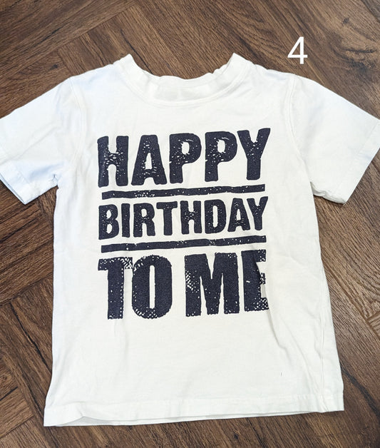 Happy Birthday to me T-shirt, 4