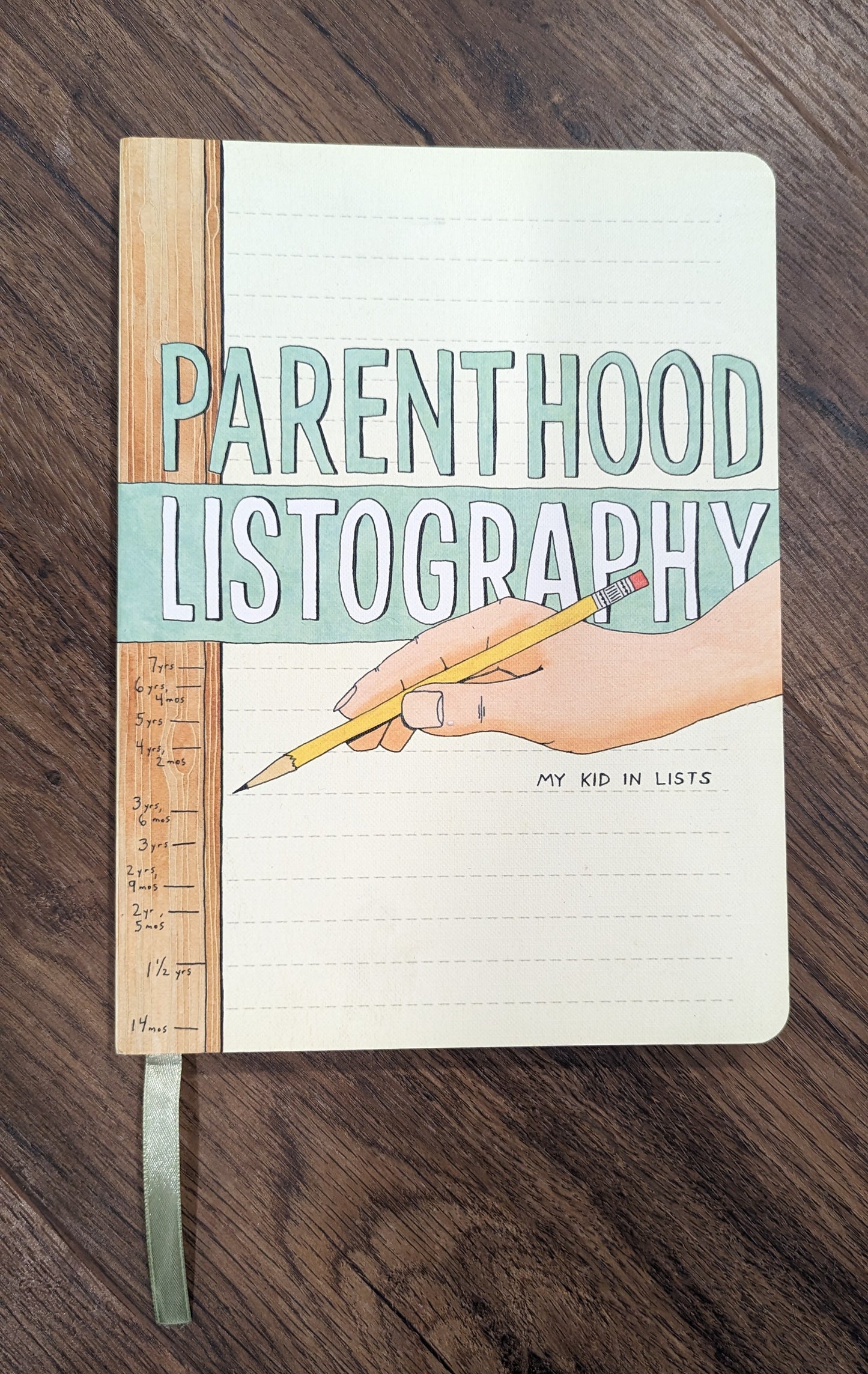 Parenthood Listography book, brand new