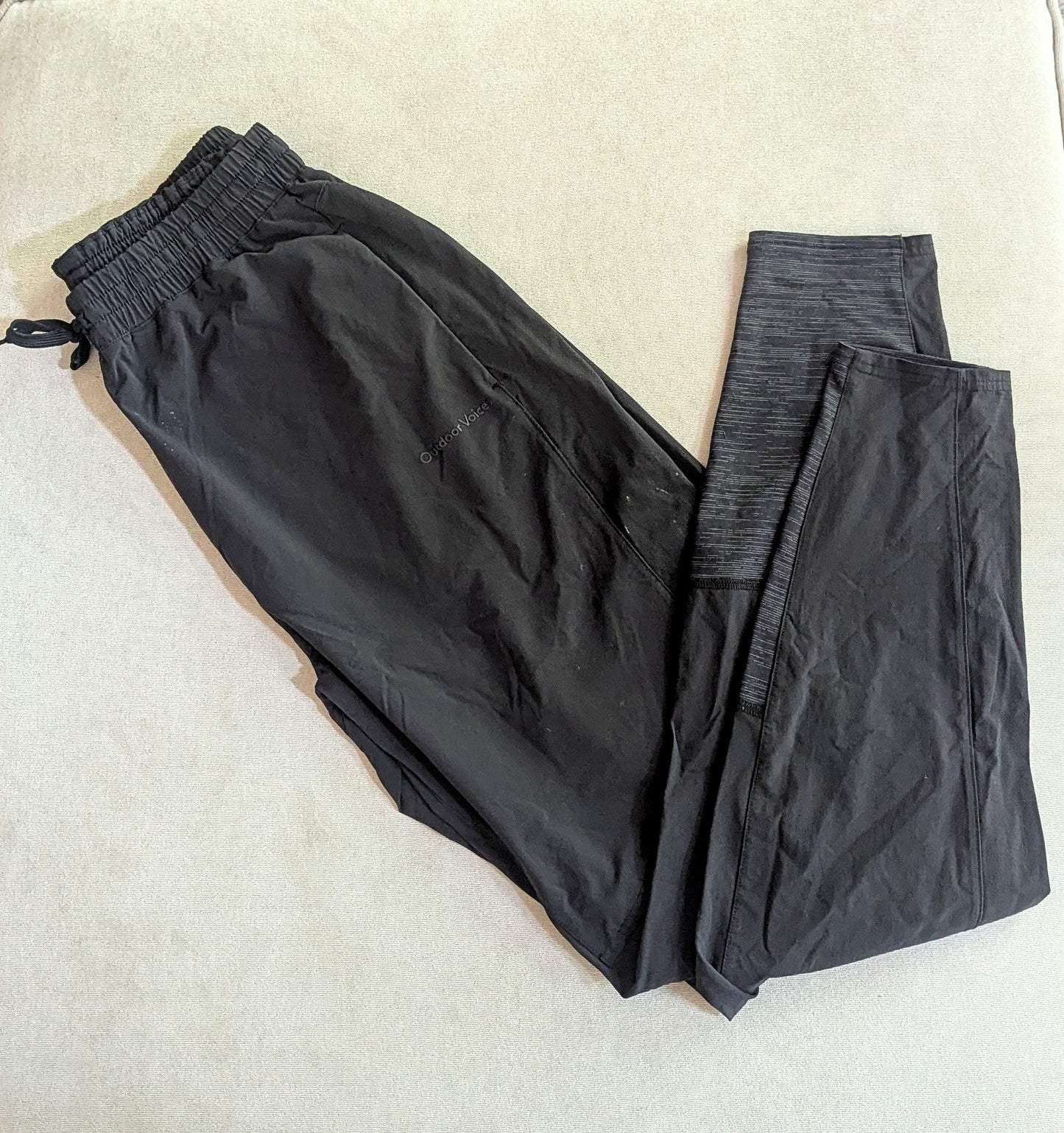 Seller #4 outdoor voices black joggers size Small REDUCED