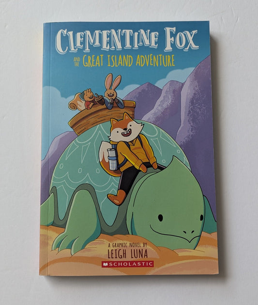 #17 clementine Fox And the Great Island Adventure Graphic Novel