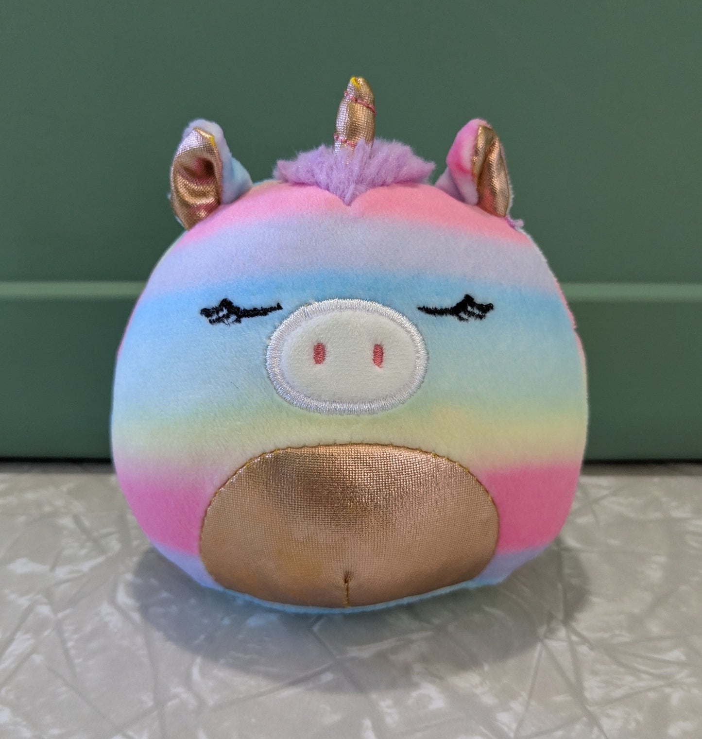 #61 Squishmallows Micromallows 4" Unicorn Plush Plush