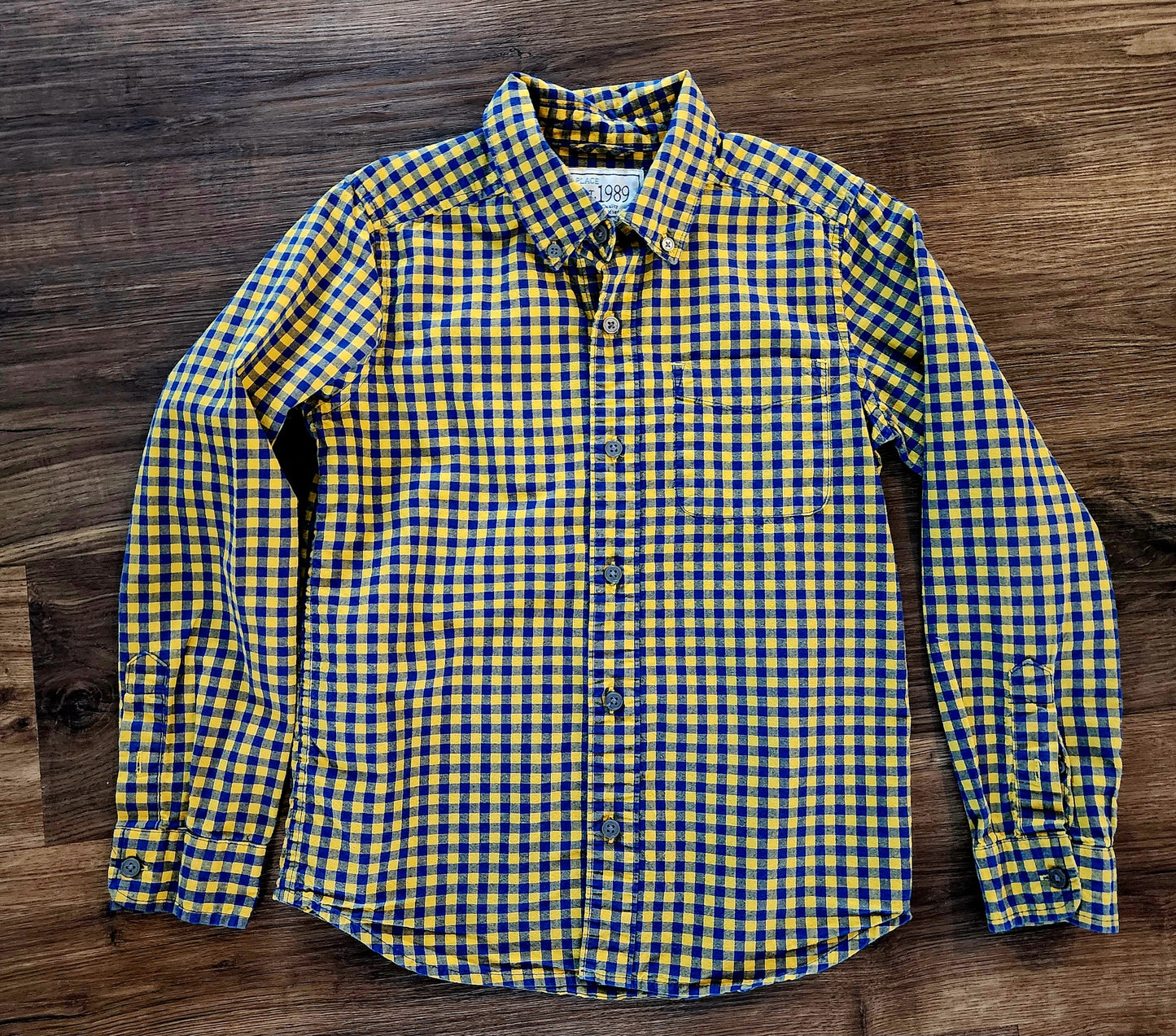 #139 Children's Place Boys L (10/12) buttondown