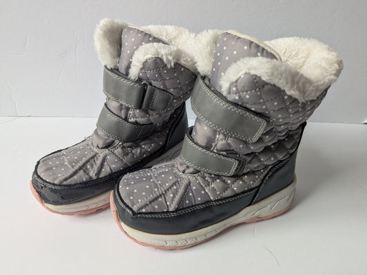 #17 Girls Carter's Snow Boots Size 1