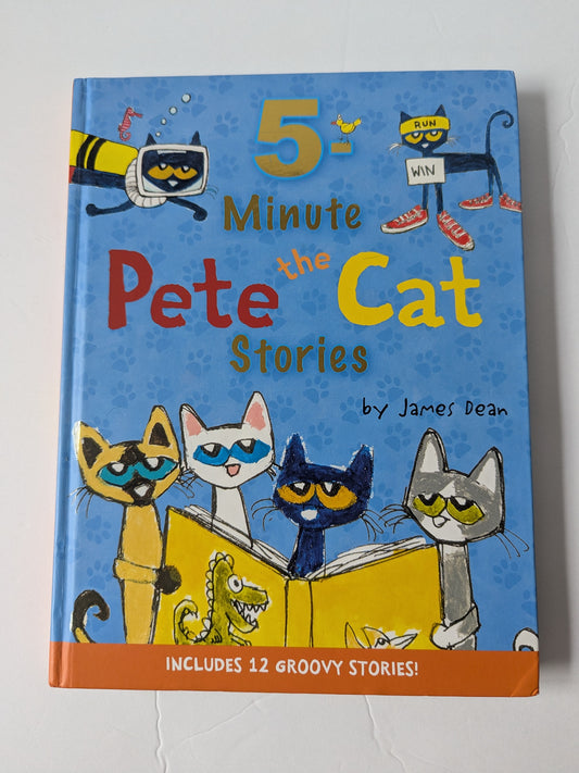 #17 5-Minute Pete the Cat Stories- 12 stories