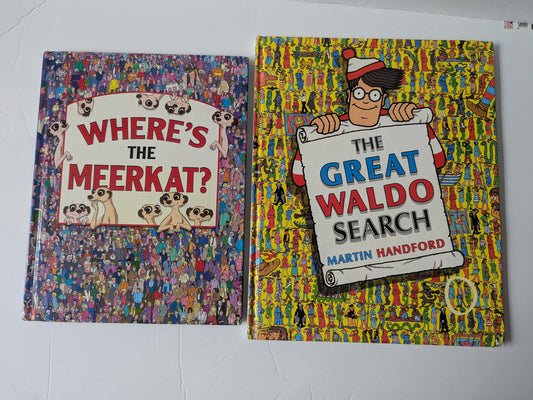 #17 2 Search in Find Books, Meerkat and Waldo