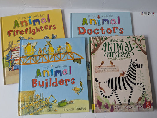 #17 4-Aminal Themed Books