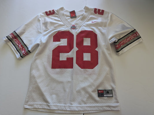 #17 Ohio State #28 Nike Jersey Size 6