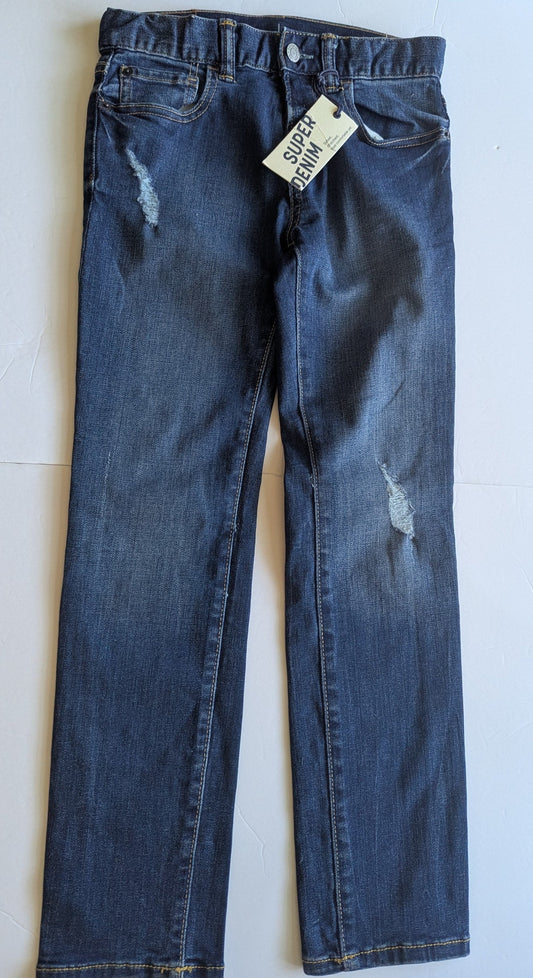 #17 Gapkids Girls Dark Wash jeans 10 reg NWOT